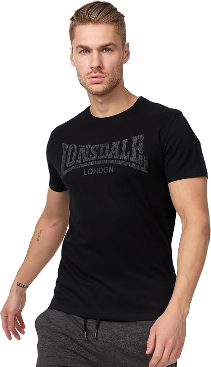 Lonsdale Men's Logo Kai T-Shirt