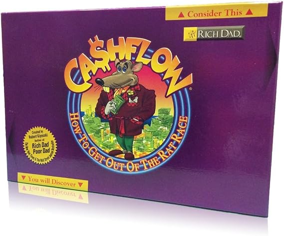 Rich Dad CashFlow 101 Financial Management Board Game ( Free Mini Gift )