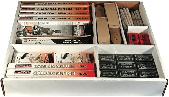 General's Charcoal Drawing School Pack