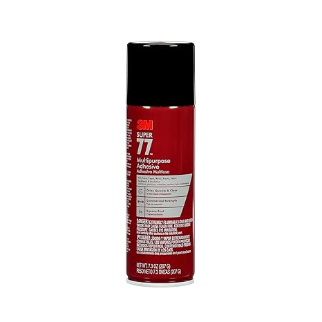 3M Super 77 Spray Adhesive, 7.3 oz