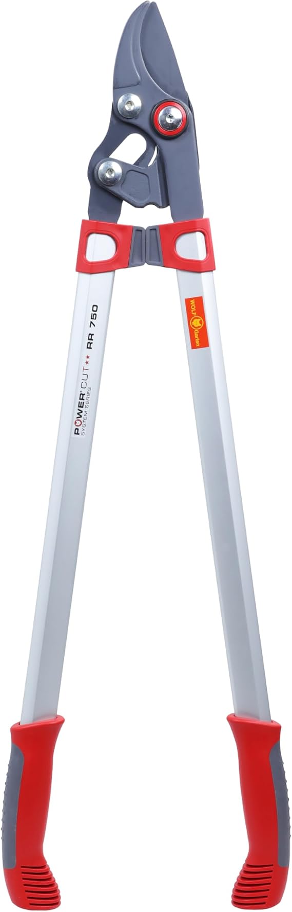 Wolf-Garten RR750 Power Cut Bypass Loppers, Red, 45 mm