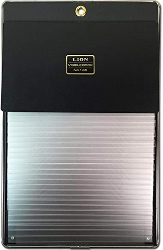 Lion Visible Record Book, Removable 25-Pocket (185-N)