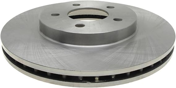 ACDelco Silver Front Brake Rotor 18A1707A | GM 19261799 Brake Rotors for Select Ford Escape, Mazda Tribute, Mercury Mariner, and more