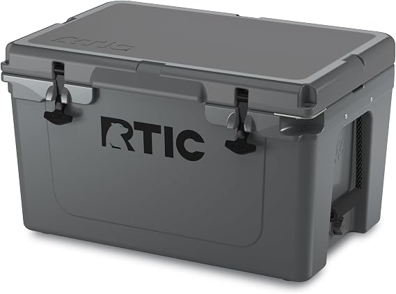 RTIC Ultra-Tough Cooler Hard Insulated Portable Ice Chest Box for Beach, Drink, Beverage, Camping, Picnic, Fishing, Boat, Barbecue