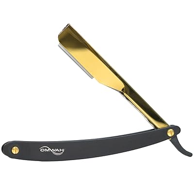 OMWAH - Professional Barber Straight Edge Razor Slide Lock