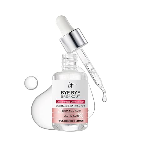 IT Cosmetics Bye Bye Breakout 2% Salicylic Acid Face Serum for Acne