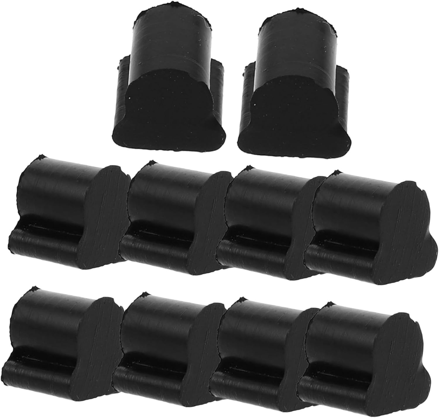 10 Pcs Rubber Valve Buffers for French Horn Euphonium Tuba Trombone Cushioned Rotary Valve Pads Wind Instrument Replacement Parts for Smooth Operation