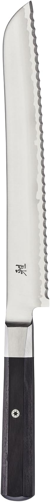 Miyabi Koh 9" Bread Knife, Black/Stainless Steel