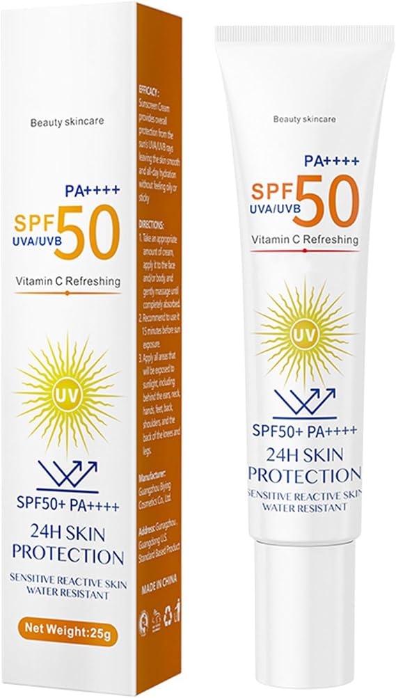 Sunscreen SPF 50+ PA++++, Vitamin C Face Sun Cream