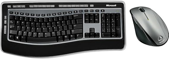 Microsoft Wireless Laser Desktop 6000 v3 (Black)