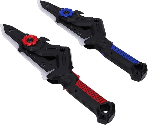 2 in 1 Transformable Axe Toy Dual Mode Axe Sword with LED Light Mist Spray Sound Effects for Kids Role Play Gift