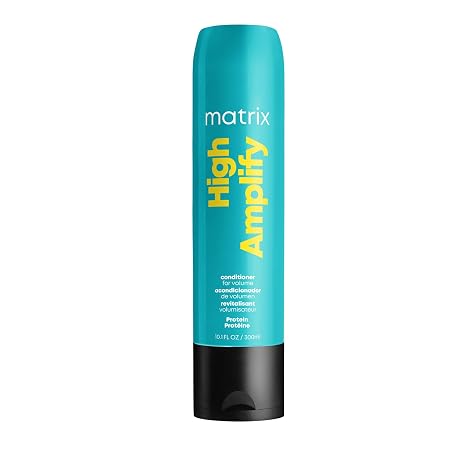 Matrix High Amplify Conditioner For Fine & Limp Hair | Silicone-free, provides instant lift, lasting volume, and strengthening to boost structure in thin strands