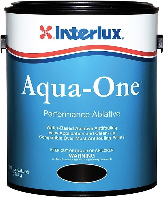 Interlux YBE179/QT Aqua-One Performance Ablative - Black, Quart