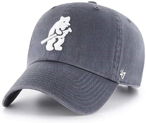 '47 Chicago Cubs Vintage 1914 Cooperstown Clean Up Dad Hat Adjustable Slouch Cap