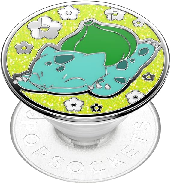 PopSockets Adhesive Phone Grip, Holder- Enamel Bulbasaur