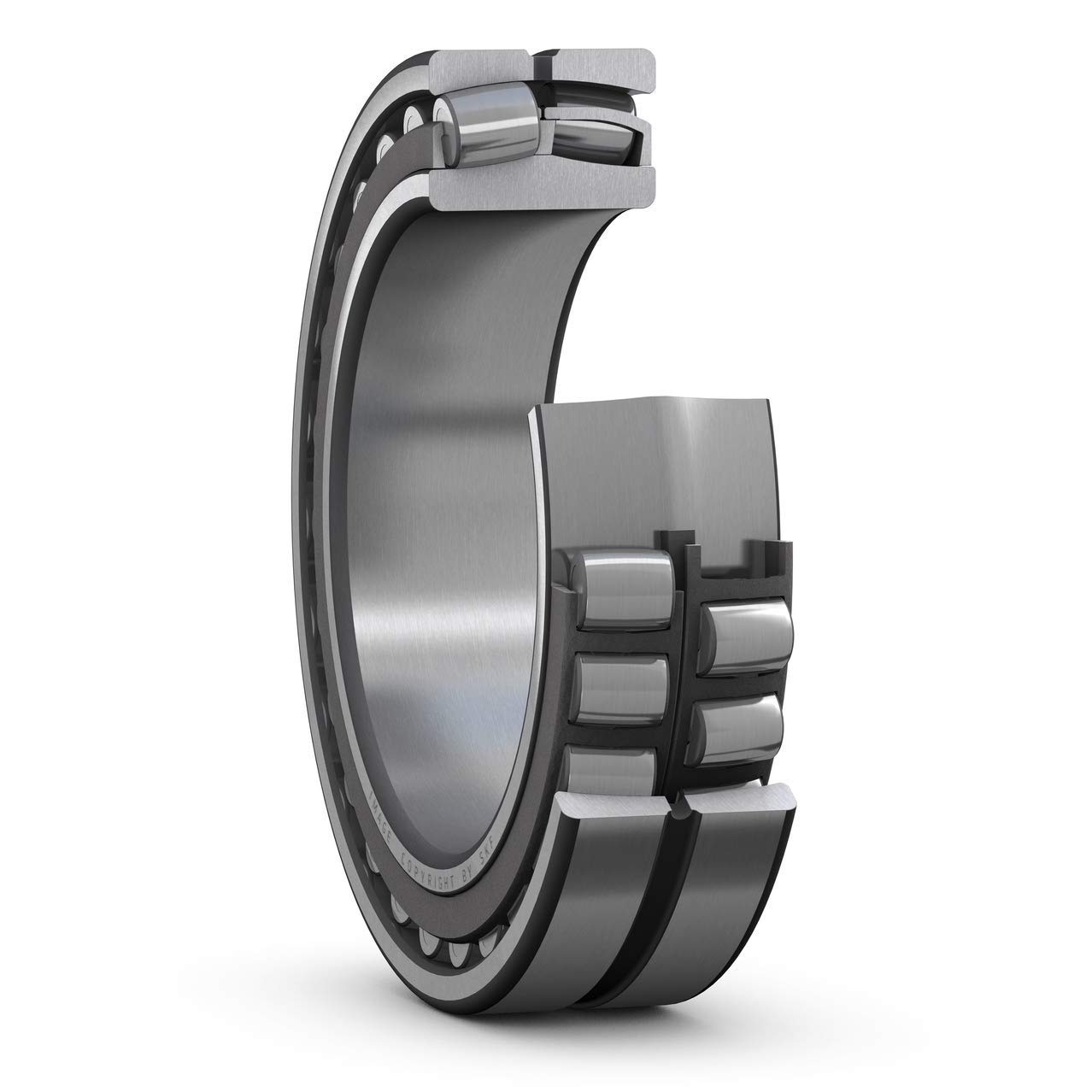 SKF 23140 CCKC4W33 Spherical Radial Bearing, Tapered Bore, Lubrication Groove, 3 Hole Outer Ring, Steel Cage, C4 Clearance, 200mm Bore, 340mm OD, 112mm Width