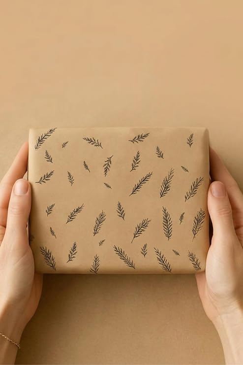 10 Adet Ambalaj Kağıdı, Hediye Paket Kağıdı, Kraft Yaprak (70x100cm) | Hediye Paketi, Ambalaj Kaplama Kağıdı, Büyük Boy Paketleme Kağıdı, Kraft Kağıt, Hediye Kutusu Ambalaj Kağıdı
