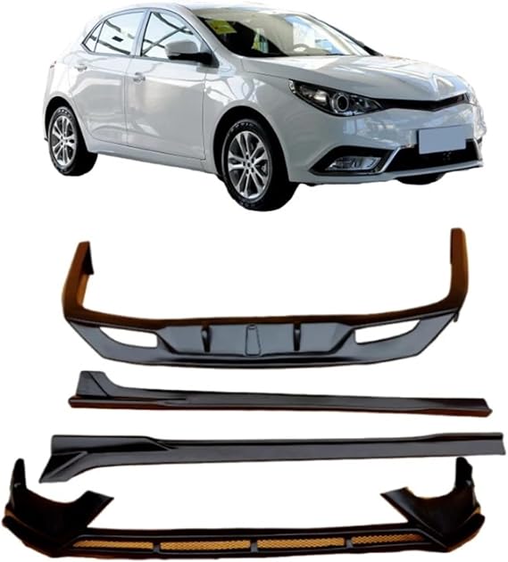 Auto Body Systems Pp Wide Body Kit Front Bumper Lip, Rear Bumper Lip and Side Skirt For MG5