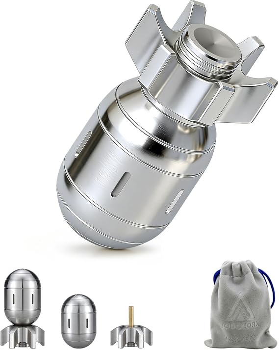 Atomic Metal Fidget Toys for Adults, Desk Spinner for Stress Relief | 3-in-1 Desktop Fidgets for Anxiety & ADHD, Office and Home Decor, Gift for Men & Teens (Stainless Steel)