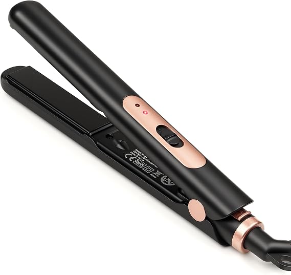 Small Flat Iron Mini Hair Straightener for Short Hair,Bangs,Pixie Cut