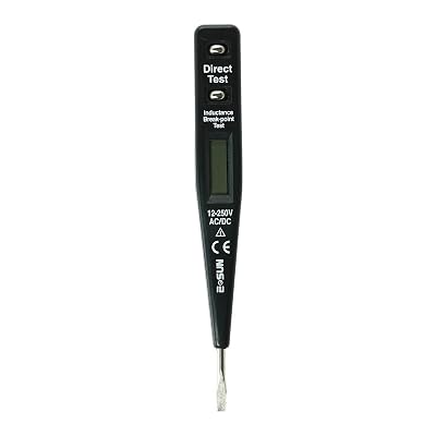 ALLOSUN Digital Voltage Tester 12-250V Inductance Break Point Tester Electrical Test Pencil