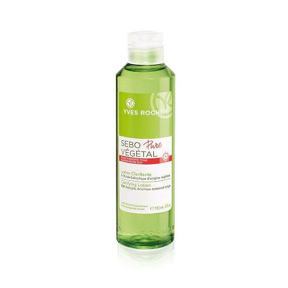 Yves Rocher Sebo Pure Vegetal Clarifying Lotion, 150 ml./5 fl.oz.