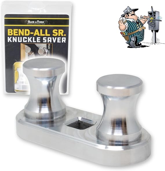 Rack-A-Tiers Bend-All Sr. - 1/2" Ratchet Cable/Wire Bender, For 3AWG-750 MCM, Aircraft Aluminum Wire Bending Tool, Wire Bending Hand Tool, Electrical Wire Bender (77460)
