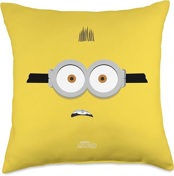 Minions Otto Big Face Halloween costume Throw Pillow