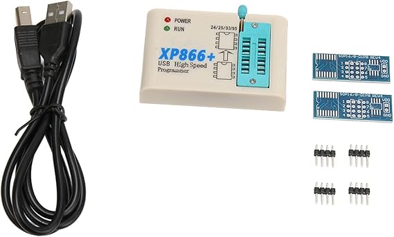 Pilipane High Speed USB Programming Kit for 24 25 93 EEPROM, SPI Flash Programmer, Offline Copy Function