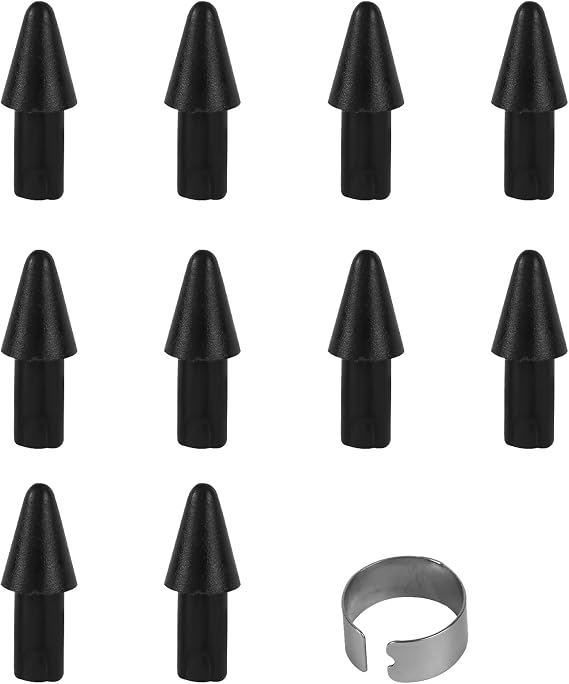 10pcs Pen Replacement Tips Compatible with Remarkable Paper Pro, Wear-Resistant & Durable Nibs Replacements for Marker Plus/Marker Pen Remarkable 3 Nibs