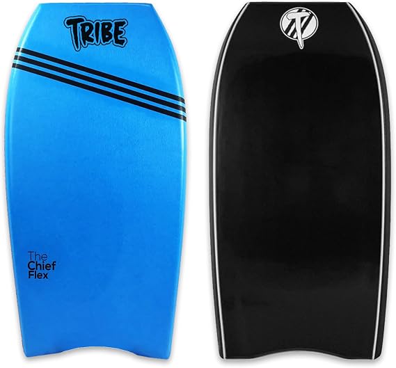 Tribe Chief Flex Big Guy Bodyboard - Body Boards for Adults - Boards for Waves - Bodyboarding (40", 42", 43.5", 45")
