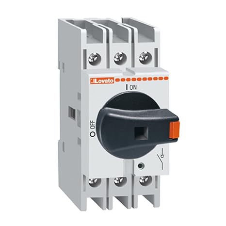 ASI GA032A Disconnect Switch, Panel Mount, 32 Amp, 3 Pole, UL Listed