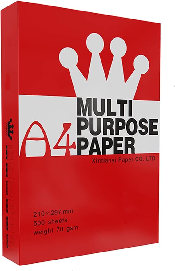 500 Sheets of A4 Printing Paper and Copy Paper for Office Use Waterproof Printable Paper for Inkjet Holds Ink Beautifully Dries Quickly