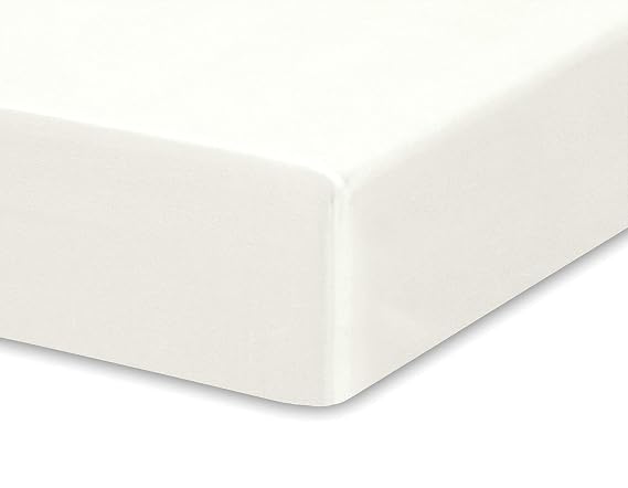 Crib Fitted Sheet by Pure Bamboo, Genuine 100% Organic Viscose Derived from Bamboo, Luxuriously Soft, Ultimate Cooling, Fits Standard Size Crib Mattress (Ivory)