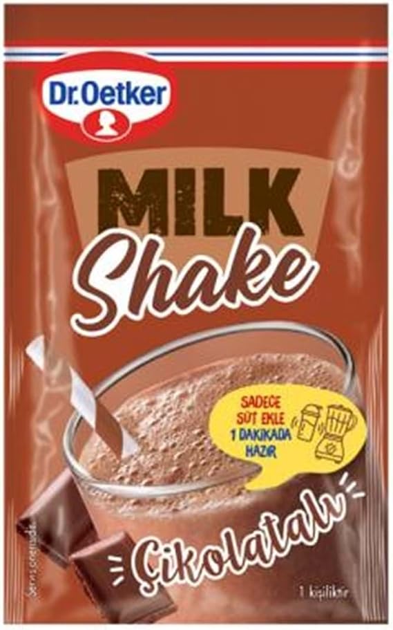 Dr. Oetker Milkshake Çikolatalı 12 Adet