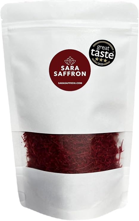 Sara Saffron Highest Grade A+, 100% Authentic Saffron Threads, 10 Grams