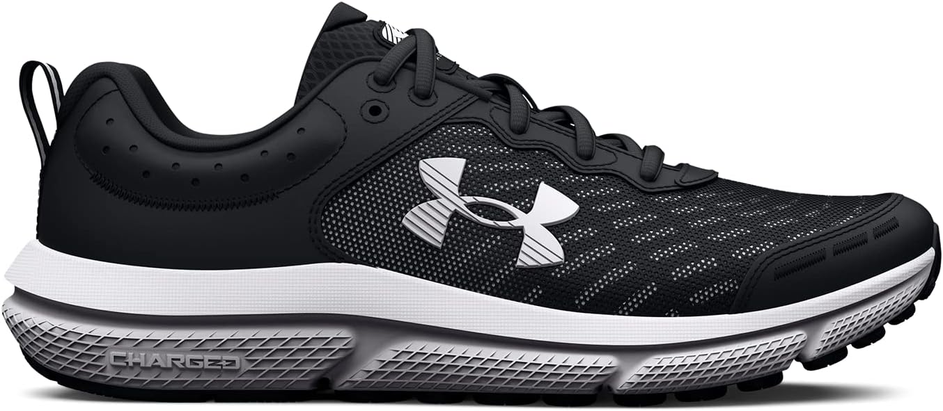 Under Armour Boy's Ua BGS Assert 10 Sneaker, Black, 5.5 UK
