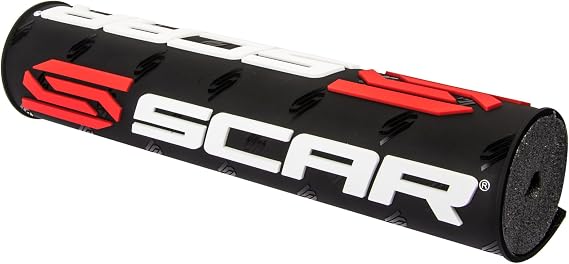 SCAR Round handlebar bar pad for crossbar Motocross ATV Motorcycle Dirtbike Enduro Supermoto - Blue