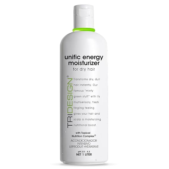 TRIDESIGN Unific Energy Moisturizer Deep Hair Conditioner Dry Damaged, 32oz