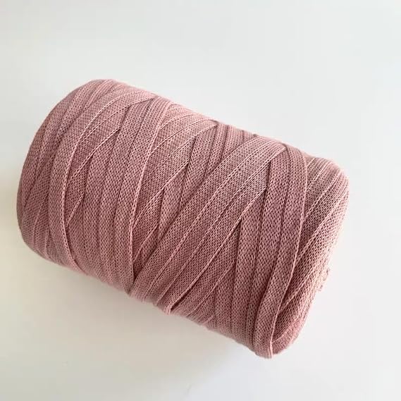 1 pc Red Bean Paste Powder 250g Soild Color Fancy Yarns DIY Bag Handbag Carpet Cushion Cotton Cloth T-Shirt Yarn Knitting Crochet Pet Cave Basket Crochet Bag Fabric