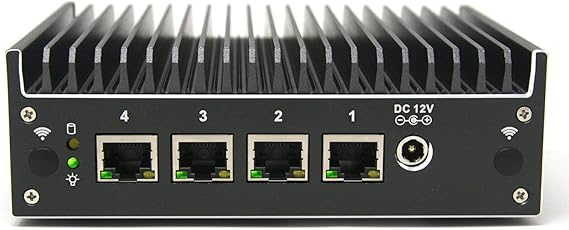 Protectli Vault Pro VP2410-4 Port, Firewall Micro Appliance/Mini PC - Intel Celeron J4125, DDR4 RAM, M.2 SSD Storage, AES-NI, 8GB RAM, 120GB SSD