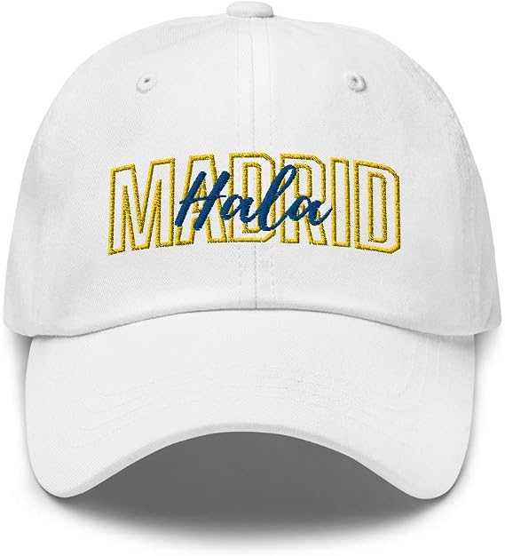 Hala Madrid Soccer Dat Hat White