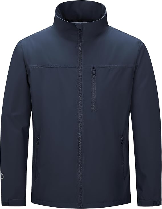 Outdoor Ventures Men's Lightweight Softshell Jackets Waterproof Golf Jacket