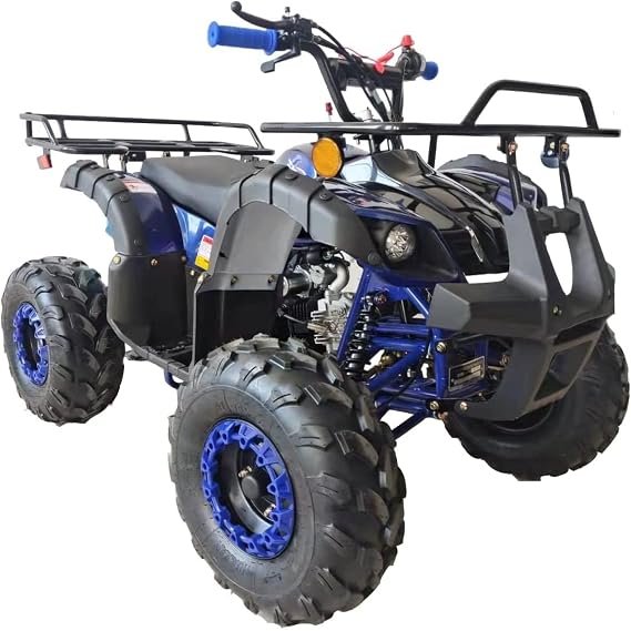 125cc Upgraded ATV Tforce with Reverse, Big AggresiveTires, Big Body Gas 4 Wheeler Quad for Kids and Youth - Choose Your Color