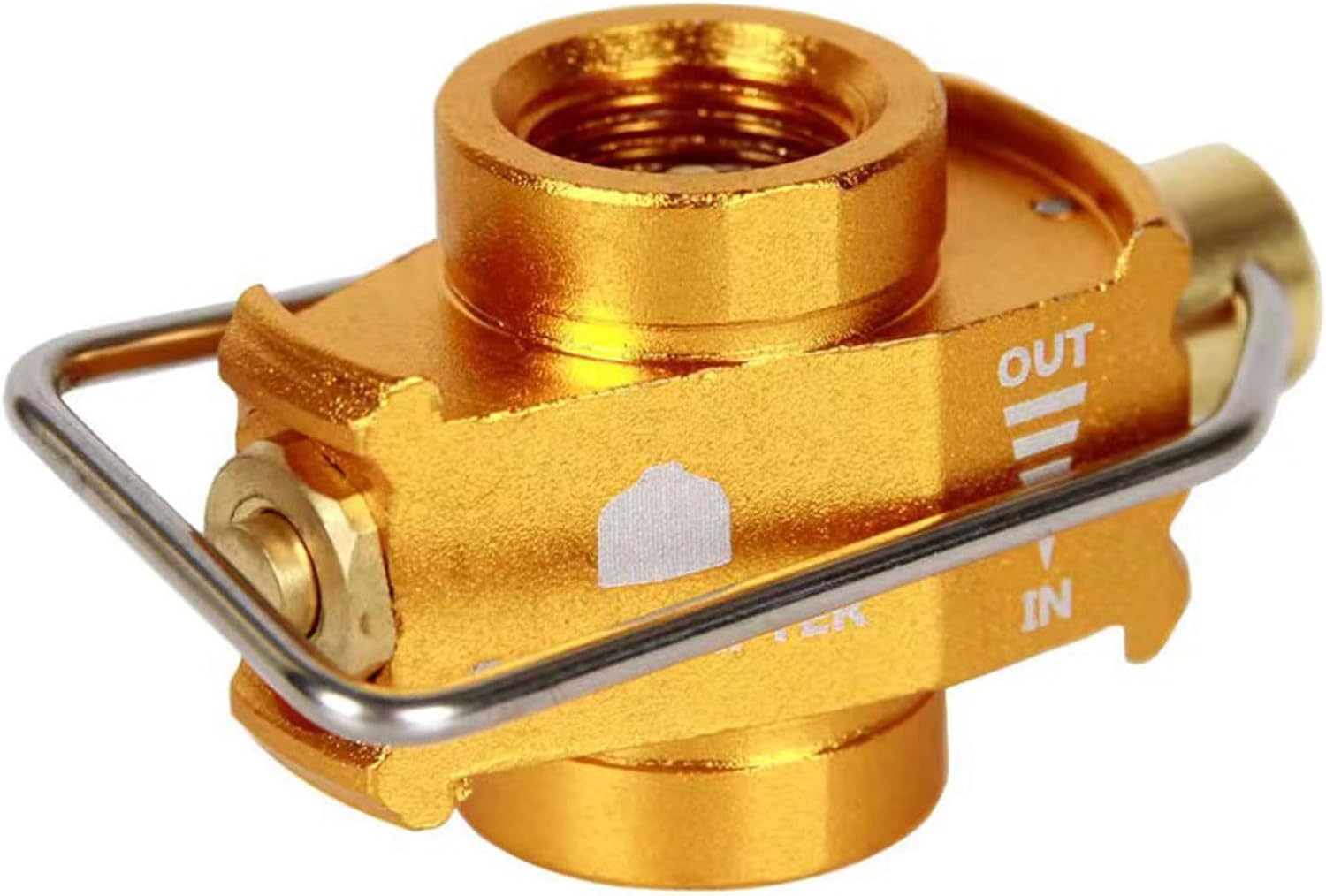 1pc Camping Gas Saver Plus Gas Converter Shifter Refill Flat Tank Conversion Adapter Camping Gas Adapter Valve(U221-1)
