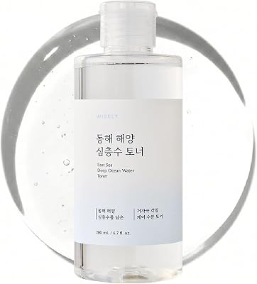 East Sea Deep Ocean Water Toner | Calming, Gentle Exfoliator, Deep Sea Water for Hydrating, Soft Finish, Korean Facial Toner & Astringent for Men and Women 200ml  6.7 fl. oz.
