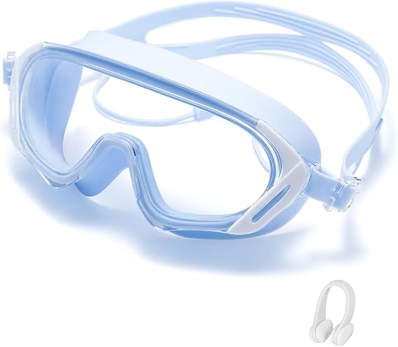 Seasprint Swim Goggles, Wide Angle Anti-fog and UV Leak Proof Goggles,Swimming Goggles for Adult Youth