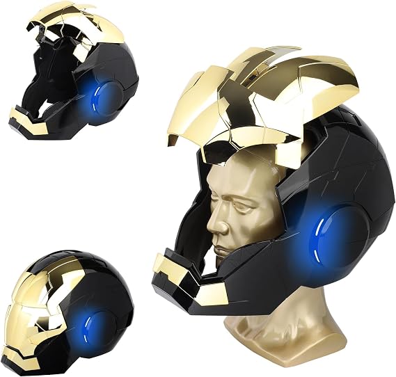 YONTYEQ Iron Man MK5 Electric Cosplay Helmet | Voice Control, Touch Control, Remote Control