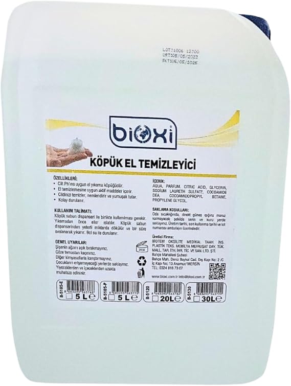 Foam KÖpÜk Sabun 5 Lt