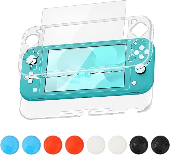 Protective Case for Nintendo Switch Lite 2019, HD Clear Crystal Hard Cover